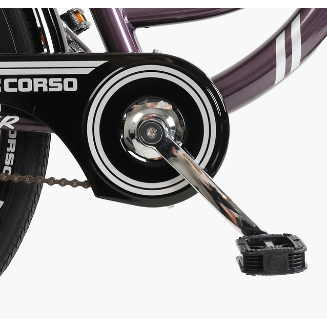 Міський велосипед 26 ST Corso «INSIDER» SD-26256 сталь 16,5", темно-фіолетовий фото westvelo.com