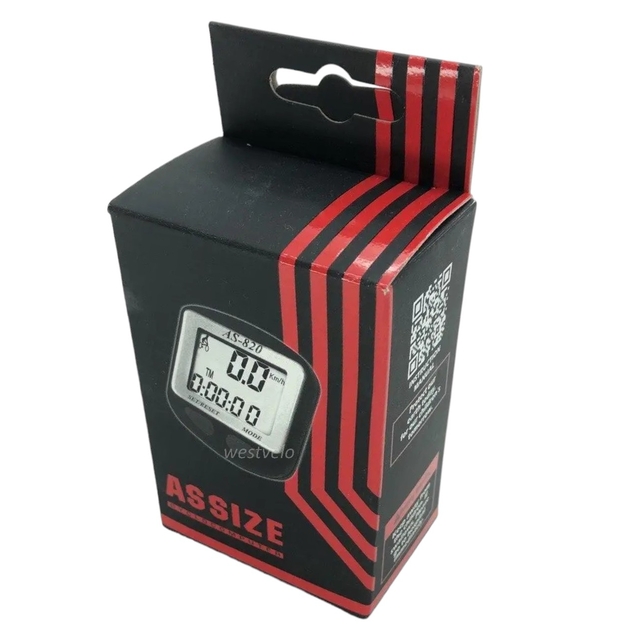 Велокомп'ютер ASSIZE 820 (11 functions) фото westvelo.com