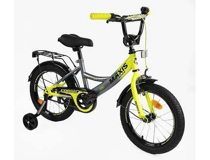 Дитячий велосипед 18 ST Corso «MAXIS» CL-18922 сіро-жовтий