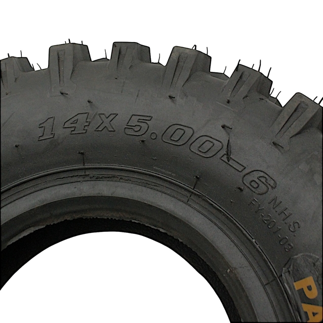 Покришка на квадроцикл  "6" 14х5.00-6 S.T RIM 6x35 Шипована фото westvelo.com