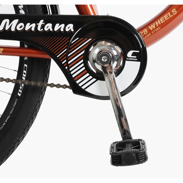 Міський велосипед 28 ST Corso «MONTANA» MT-28366 сталь 20", бронзовий фото westvelo.com