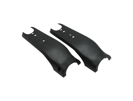 Захист вилки, пластмасовий, чорний, (під 4 болта), для електросамоката