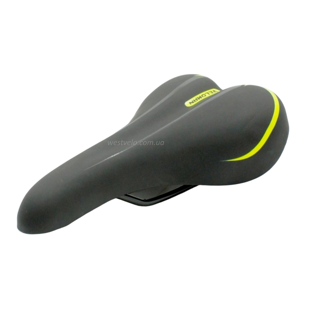 Сідло мтв на глагол "VELOMAN" жовте фото westvelo.com