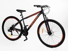 Велосипед 29 ST Corso «GENESIS» GN-29015 сталь 17", (к-т Saiguan) чорно-помаранчевий фото westvelo.com
