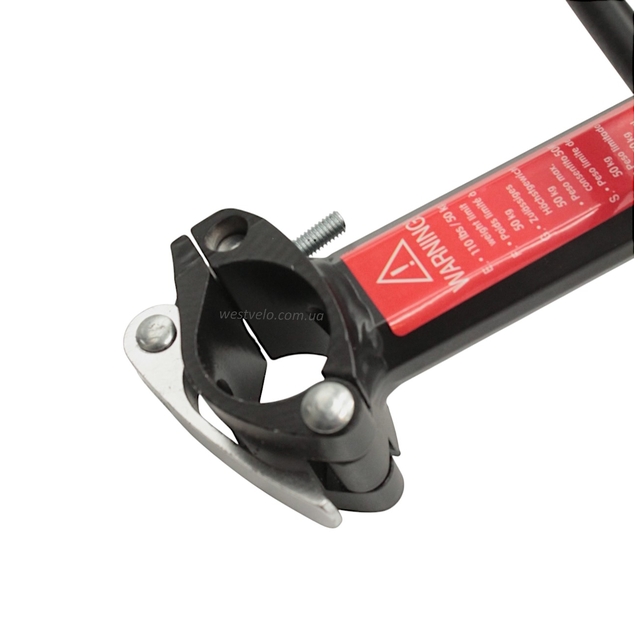 Багажник консольний на трубу сідла, алюміній AFT-134 з підпорами (болти)+ катафот фото westvelo.com