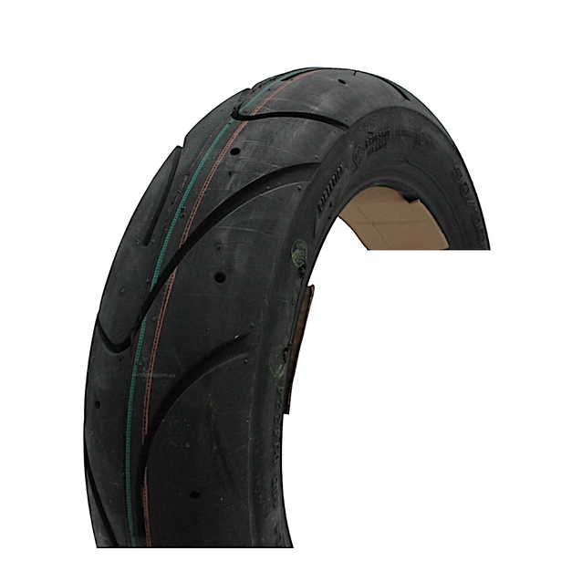 Покришка "10" 90/90-10 Б/К DELI TIRE Індонезія S-224 напів-слік TL фото westvelo.com