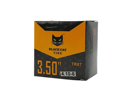 Камера "6" 4.10/3.50-6 BLACK CAT кривий ніпель