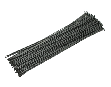 Спиця 246 мм, чорна, з головкою 14G