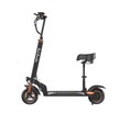 Електросамокат Best Scooter MS-84116 двигун 800W, акумулятор літієвий 48V 17.5Ah з сидінням, складний, колеса 10, чорно-помаранчевий фото westvelo.com