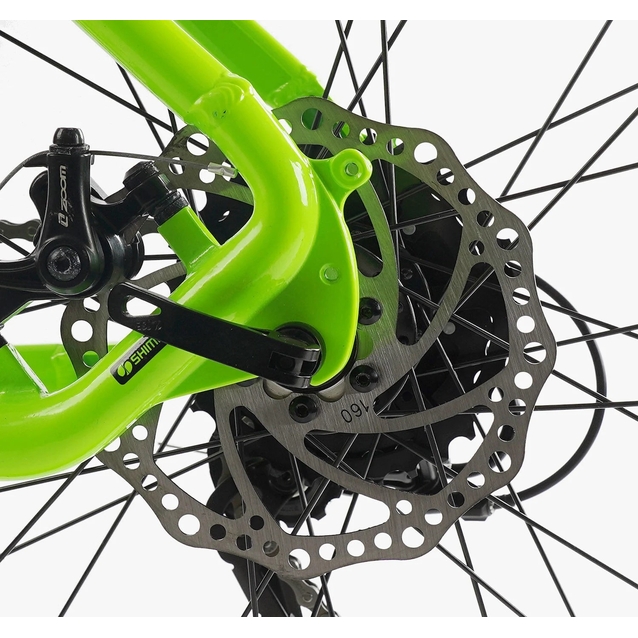 Велосипед 29 AL Corso «X-POWER» PW-65113 алюміній 19", (к-т SHIMANO) чорно-зелений фото westvelo.com