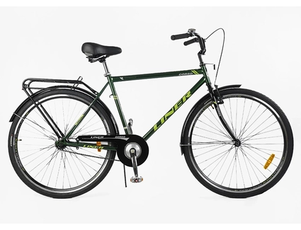 Міський велосипед 28 ST Corso «LINER» LN-28081 сталь 19", зелено-салатовий
