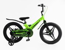 Дитячий велосипед 18 MG Corso «CONNECT» MG-18105, магнієва рама, салатовий фото westvelo.com