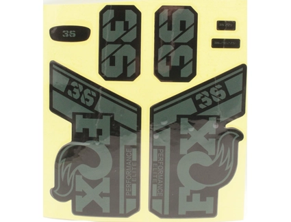 Наклейки на вилку. FOX "прінт 31"