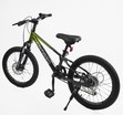 Велосипед 20 MG Corso «CAMARO» CM-91254 магній 11", (к-т SHIMANO) чорно-оливковий фото westvelo.com