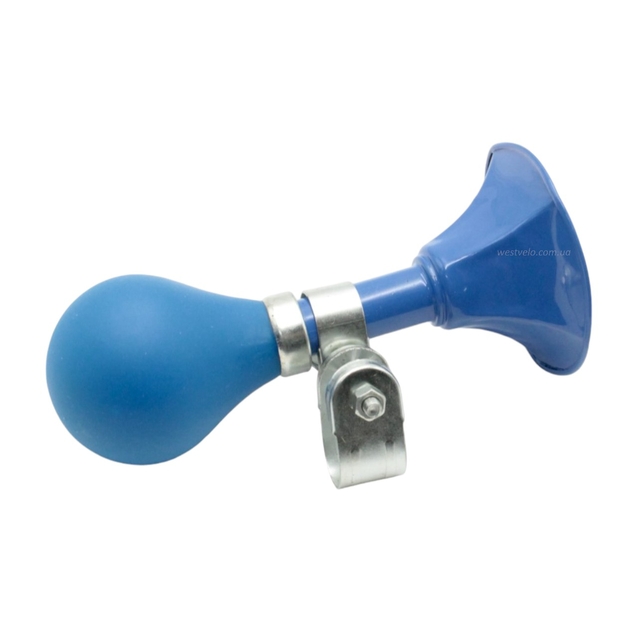 Сигнал-клаксон дитячий металевий синій фото westvelo.com