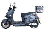 Електроскутер Tailg «F73L» LT-365, двигун 2999W, акумулятор 72V 45Ah літій-залізо-фосфатний, графітовий, колеса 12" + ЗАХИСНИЙ БАМПЕР фото westvelo.com