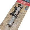 Насос вело GIYO Тайвань GM-45SL Al срібний, макс тиск 100 psi (presta+schrader+борт, лопатка) (AV/FV) фото westvelo.com