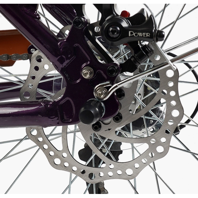 Міський велосипед 28 AL Corso «SONATA» SN-28962 алюміній 18", (к-т SHIMANO) фіолетовий (+к/к/б) фото westvelo.com