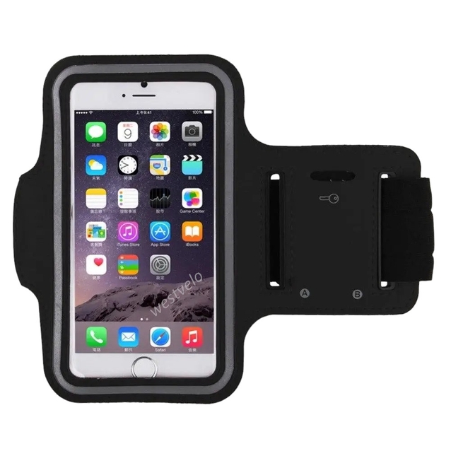 Тримач телефона на руку (для бігу, катання) 4.7 дюйма фото westvelo.com