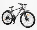 Велосипед 29 AL Corso «MADMAX» MD-29779 алюміній 20", (к-т гідравліка SHIMANO) чорний фото westvelo.com