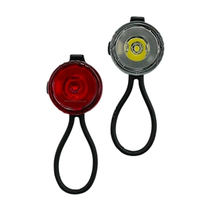 Мигалка силікон JING YI  (JY-3055D) перед+зад на батарейці