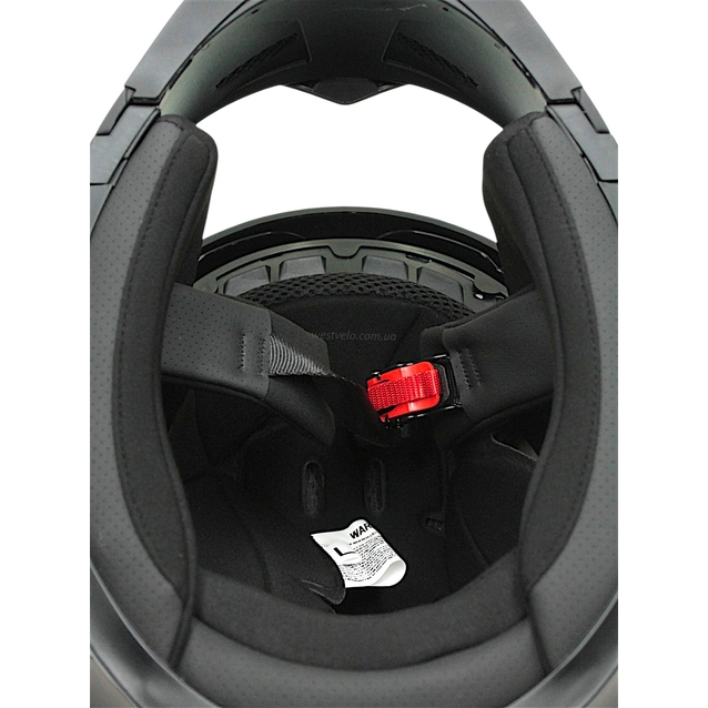 Мото шолом, трансформер (L) "92" чорний матовий, вмонтовані окуляри фото westvelo.com