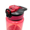 Фляга 1000 ml харч.пластик HELLO (ремінець з трубкою) мікс кольорів фото westvelo.com