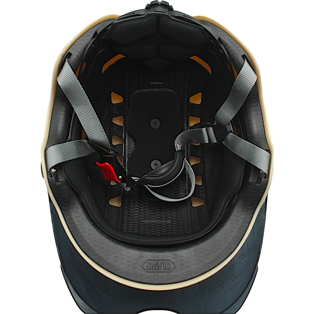 Мото шолом підлітковий, відкритий (M‑XL) "DAVID" 315F‑RICE білий глянцевий (ABS) фото westvelo.com