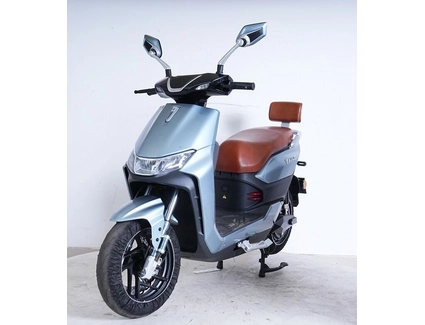 Електроскутер Tailg «T70» A10, двигун 2000W, акумулятор 72V 35Ah графеновий, сіро-блакитний, колеса 12"
