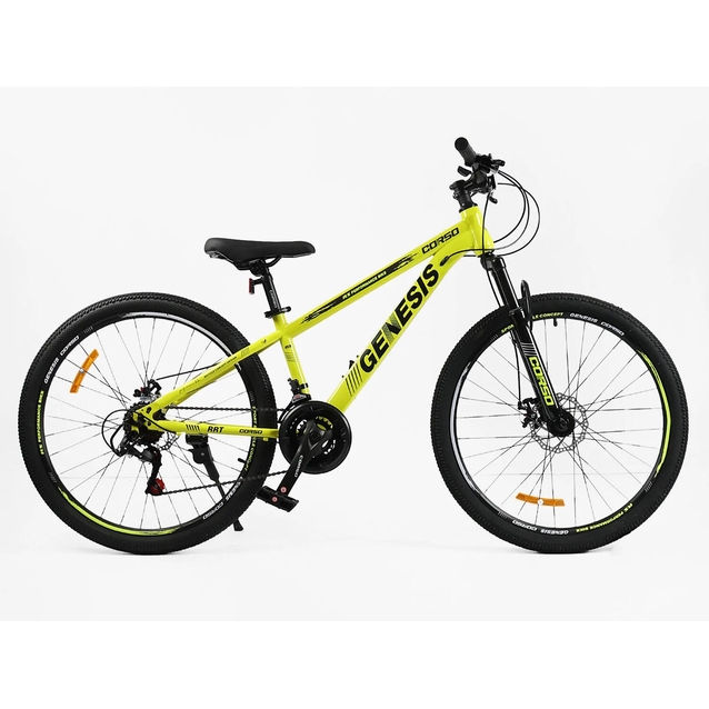 Велосипед 26 ST Corso «ENERGY» EN-26049 сталь 13", (к-т SHIMANO) жовтий фото westvelo.com