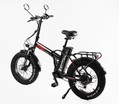 Електрофетбайк 20 ST Corso «KRAFT» KR-31007 сталь, дв 500W, акум 48V13Ah, (к-т SHIMANO) чорно-червоний