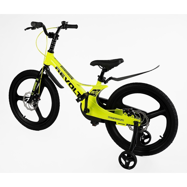 Дитячий велосипед 20 MG Corso «REVOLT» MG-20884, магнієва рама, жовтий фото westvelo.com