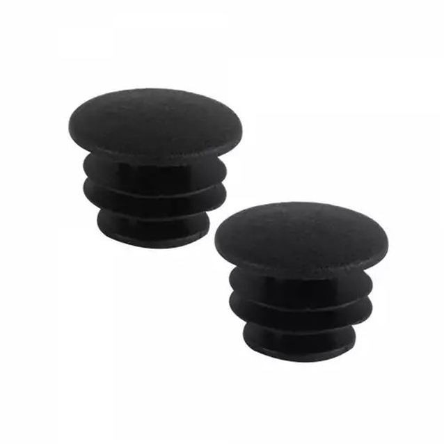 Заглушки керма (баренди) пластикові чорні фото westvelo.com
