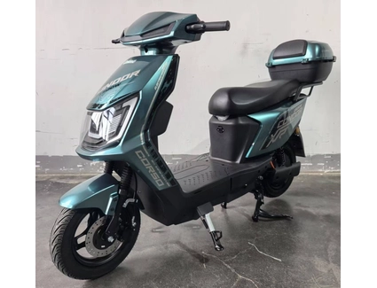 Електроскутер Corso «CONDOR» CD-311729, двигун 1500W, акумулятор 72V 30Ah літій-залізо-фосфатний, бірюзовий, колеса 10"