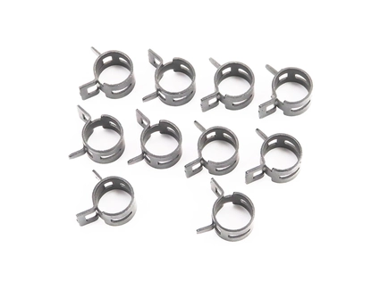 Хомут самозатискний Ø14мм, чорний, (10шт)