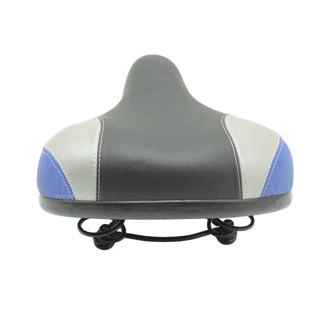 Сідло на пружинах широке (різні кольори) фото westvelo.com
