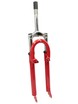 Вилка 26 аморт. різьб. Ø25.4mm V-brake, L-180mm р.з L-80mm, Китай, червона фото westvelo.com