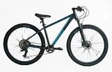 Велосипед 29 AL Corso «NERO» NR-29189 алюміній 17", (к-т LTWOO) чорно-блакитний фото westvelo.com