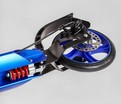 Самокат дитячий 2-х колісний, PU Best Scooter «FACTOR» BS-72725 синій, Ø200mm, AL, 2 амортизатора, фляготримач