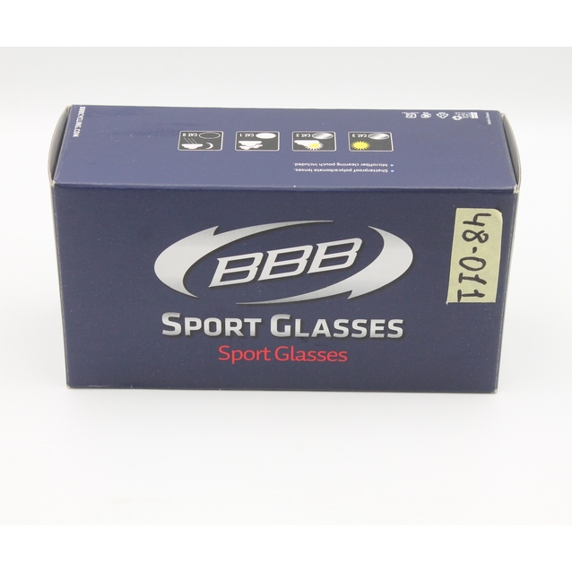 Окуляри BBB BSG-43SE "Select" Special edition PC Smoke черв. MLC лінзи червоні, завушні дуги мат. Chr (+ зміне скло жовте,біле)+ футляр чохол фото westvelo.com