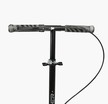 Самокат дитячий 2-х колісний, PU Skyper «PEGAS» PS-36922 чорний , Ø145mm, ST, ручне гальмо фото westvelo.com