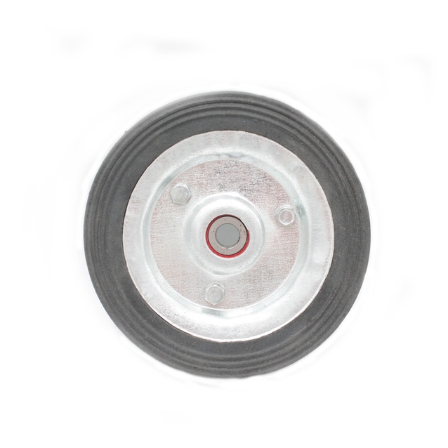 Колесо для візка 125mm, під вісь Ø10mm, вузьке, на 1 підшипник фото westvelo.com