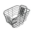 Кошик металевий з кришкою, "28" чорний СК-45А фото westvelo.com