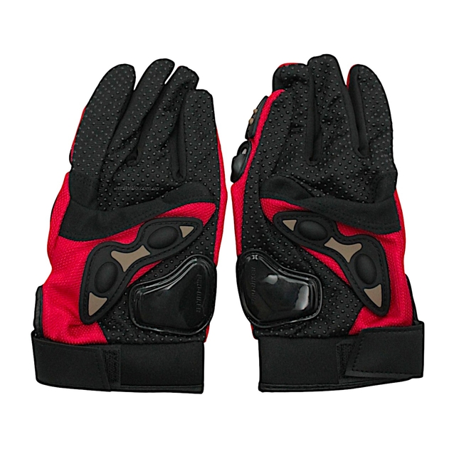 Мото рукавиці (L) "PRO BIKER" чорно-червоні MCS-01 фото westvelo.com