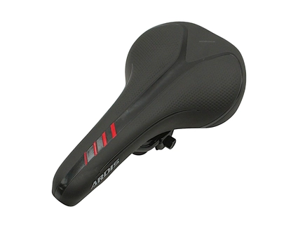 Сідло мтв ARDIS № 776, чорне з червоними смужками (270х145)