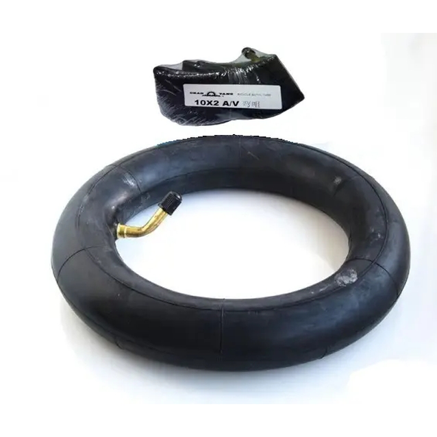 Камера 10 кривий ніпель 42° CHAOYANG (2.00) (54-152) фото westvelo.com