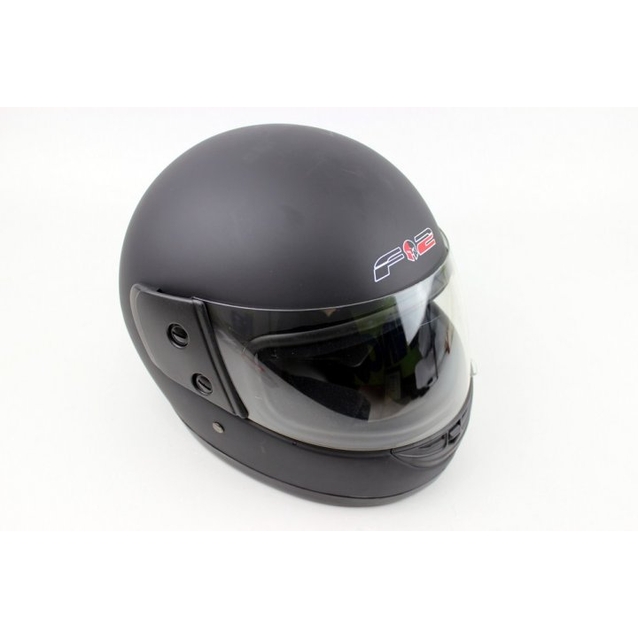 Мото шолом, закритий (XS 53-54) F2 чорний матовий (825-2) фото westvelo.com