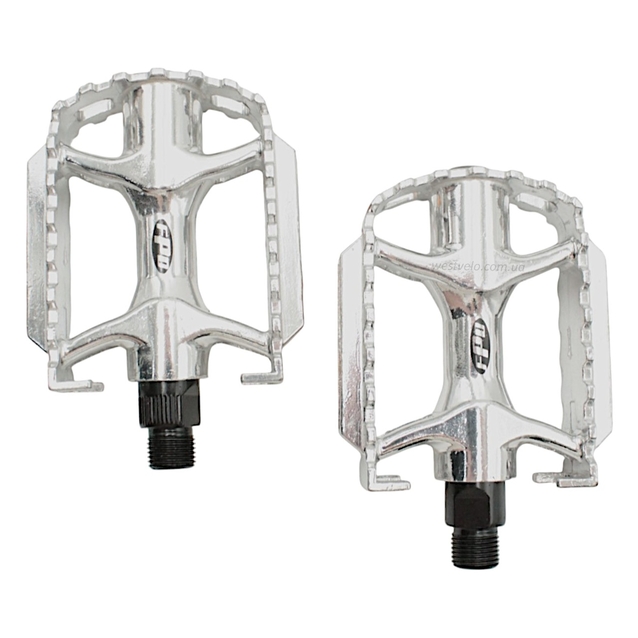 Педалі алюміній FPD-979, нікельні (Тайвань) фото westvelo.com