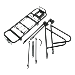 Багажник універсальний металевий чорний 24-29 під дискові гальма (без к-ту болтів)