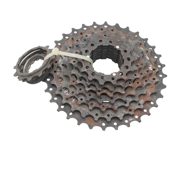 Касета 9 швидкостей SHIMANO (CS-HG30-9), чорно-коричнева (11-32Т) (оцінка) (Japan) фото westvelo.com